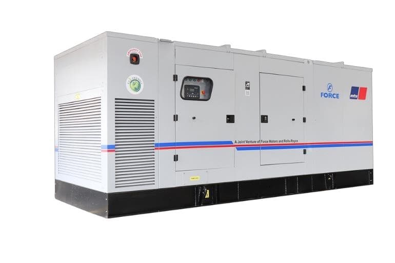 Force MTU 650 kVA diesel genset