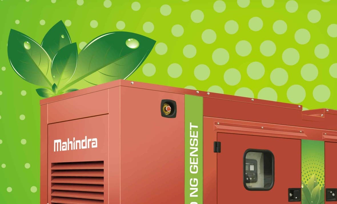 Mahindra Powerol 125 kVA gas genset